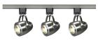 Nuvo TK417 Track Lighting Kit; 12 watt LED; 3000K; 36 degree; Pinch back; Brushed Nickel finish