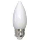 Bulbrite 862935 (LED5B11/30K/FIL/M/E26/3-3PK) 5.5W LED B11 3000K FILAMENT E26 MILKY FULLY COMPATIBLE DIMMING-3PK