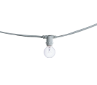 Bulbrite 810133 (STRING15/E12/WHITE-G12KT) 25' STRING LIGHT 15 SOCKETS KIT WHITE W/10W G12 WHITE E12 LAMPS