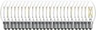 Bulbrite 776237 (LED5B11/27K/FIL/D/B/2/25P) 5W LED B11 2700K FILAMENT E12 DIM - 25PK