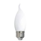 Bulbrite 862083 (LED5CA10/27K/FIL/E26/M/3-4PK) 5W LED CA10 2700K FILAMENT E26 MILKY FULLY COMPATIBLE DIMMING - 4 PACK