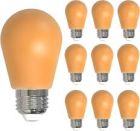 Bulbrite 862319 (LED2S14/AMB/FIL/D-10PK) 2.5W LED S14 AMBER FILAMENT DIMMABLE-10PK