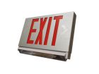 Maxlite EXAC-RW (108897) THIN ALUMINUM EXITS COMBO RED, BATTERY BACKUP