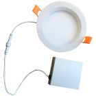 Bulbrite 861671 LED14JBOXDL/6/840/WHRD/D-2PK 14W LED 6" RECESSED DOWNLIGHT W/ METAL JBOX WHITE ROUND DIMMABLE 80CRI 4000K 120V-2PK