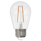 Bulbrite 861411 LED2S14/27K/FIL/3-4PK  LED Filament S14 Dimmable Medium Screw Base (E26) Light Bulb 11 Watt Equivalent 2700K, Clear 4-Pack