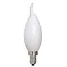 Bulbrite 861416 LED3CA10/27K/FIL/M/3-4PK LED Filament CA10 Dimmable Candelabra Screw Base (E12) Light Bulb, 300 Lumens, 40 Watt Equivalent 2700K, Frost 4-Pack