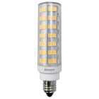 Bulbrite 862640 LED6E11/27K/120/D-2PK Pack of (2) 6.5 Watt 120V Dimmable Clear T6 LED Mini Light Bulbs with Mini-Candelabra (E11) Base, 2700K Warm White Light, 700 Lumens
