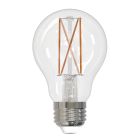 Bulbrite 861423 LED8A19/30K/FIL/3/JA8-2PK Pack of (2) 8.5 Watt Dimmable Clear Filament A19 Medium (E26) LED Light Bulb - 800 Lumens, 3000K, and 90 CRI
