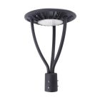 Naturaled  9571 FX15PST34SW/8CCT3/BK (Post Top Mount Light - CCT - Photocell) 120-277V (20W/28W/34W) 50,000Hr 3,004/4,200/5,262 3000K/4000K/5000K