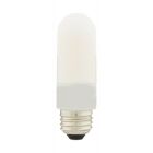 SATCO S11218 8T10/LED/HL/30K/FR/ND/CD 8 Watt T10 LED; Frosted; Medium base; 3000K; High Lumen; 120 Volt; Non-Dimmable; Carded