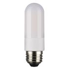 SATCO S11225 8T10/LED/HL/940/FR/DIM/CD 8 Watt T10 LED; Frosted; Medium base; 4000K; High Lumen; 120 Volt; 90 CRI; Dimmable; Carded