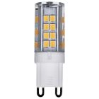 SATCO S11231 3.5W/LED/G9/840/CL/120V/ND 3.5 Watt; JCD LED; Clear; 4000K; G9 Base; 120 Volt
