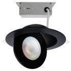 SATCO S11296R1 (15WLED/GBL/6/RGBTW/BL)  Starfish - 15 Watt LED Gimbal Downlight - 6 Inch - 2700K-5000K RGB Tunable White - Remote Driver - Black Finish - 120-277 Range Voltage