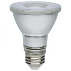 SATCO S11496 7PAR20/LED/35'/950/120-277V 7 Watt Econo LED PAR20 - 5000K - 35 Degree Beam Angle - Medium Base - 120-277 Volt - Silver Finish
