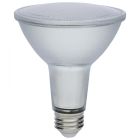 SATCO S11498 12PAR30L/LED/35'/940/120-277V 12 Watt Econo LED PAR30LN - 4000K - 35 Degree Beam Angle - Medium Base - 120-277 Volt - Silver Finish