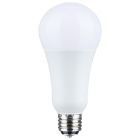 SATCO S11517 5/14/20A21/3-WAY/LED/940 5/14/20 Watt A21 LED - 3-Way Lamp - White Finish - 4000K CCT - Medium Double Contact Base - 120 Volt