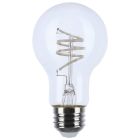 SATCO S11530 (6A19/CL/LED-GF/COIL/930/E26) 6 Watt A19 LED - Reminiscent - Flex Gray Coil Filament - E26 - 3000K - 120 Volt