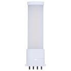 SATCO S11555 (3.5W/LED/CFL/CCT/2G7/BP) 3.5 Watt - 2G7 Base - 27K/30K/35K/40K CCT Selectable - Frost Finish - Ballast Bypass - 120-277 Volt