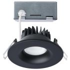 SATCO S11631R1 (10W/DW/DNL3/CCT/RND/RD/BK)  10 Watt LED Direct Wire Downlight - Remote Driver - CCT Selectable - Dimmable - Round - Black Finish