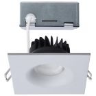 SATCO S11633R1 (10W/DW/DNL3/CCT/SQ/RD/WH)  10 Watt LED Direct Wire Downlight - Remote Driver - CCT Selectable - Dimmable - Square - White Finish