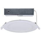 SATCO S11691 (15WLED/DW/6/FS/RND/FL/DD) 11/15 Watt - LED Direct Wire Downlight - 27K/3K/35K/4K/5K CCT - Remote Driver - 6 Inch - Round - Flat Face - White Finish - 120-277 Volt - Dual Dimming