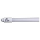 SATCO S11753 18T8/LED/48-CCT/BP/R17D 18 Watt T8 LED; Recessed Double Contact HO/VHO Base; CCT Selectable; Type B; Ballast Bypass; PET Shatterproof Coated; White Finish; 48 Inches; 120-277 Volt