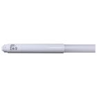 SATCO S11755 38T8/LED/96-CCT/BP/R17D 38 Watt T8 LED; Recessed Double Contact HO/VHO Base; CCT Selectable; Type B; Ballast Bypass; PET Shatterproof Coated; White Finish; 96 Inches; 120-277 Volt