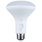SATCO S11783 7BR30/LED/5CCT/WD/120V 7 Watt BR30 LED - 27K/30K/35K/40K/50K CCT Selectable - Dim to Warm - White Finish - 120 Volt