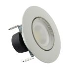 SATCO S11822 7.5WLED/DIR/4/60'/CCT-SEL/120V 7.5 Watt LED Directional Retrofit Downlight - Gimbaled; 4 in.; Adjustable Color Temperature; 60 deg. Beam Angle; 120 Volt