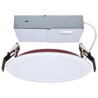 SATCO S11869R1 (13WLED/6/CFR/CCT/SLF/RD/FL/RND)  13 Watt LED - Fire Rated 6 Inch - Direct Wire Slim Fit Flat Face Downlight - Round Shape - White Finish - CCT Selectable - 120-277 Volts - 0-10V Dimmable