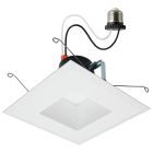 SATCO S11885 13.5WLED/DLR/5-6/WS/5CCT/SQ/DB Field Selectable LED Downlight Retrofit - Deep Baffle - 8/10.5/13.5 Watts - 27K/30K/35K/40K/50K CCT - 5-6 Inch - Square Shape - White Finish - 120 Volts