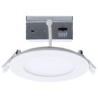 SATCO S11886 (9WLED/DW/4/CCT-SEL/RND/RD/NL) 9 Watt LED Direct Wire Downlight with Night Light - 4 Inch - Remote Driver - CCT Selectable - Dimmable - Round - White Finish