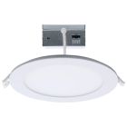 SATCO S11887 (12WLED/DW/6/CCT-SEL/RND/RD/NL) 12 Watt LED Direct Wire Downlight with Night Light - 6 Inch - Remote Driver - CCT Selectable - Dimmable - Round - White Finish