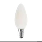 SATCO S12118 4.5W/TORP/EURO-E14/FR/840/120V 4.5 Watt; B11 LED; Frosted; 350 Lumens; 4000K; European base; 120 Volt