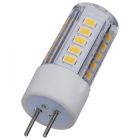 SATCO S12124 4.5W/LED/GY6.35/CL/830/12V/1CD 4.5 Watt Mini LED - GY6.35 Base - 3000K - Clear Finish - 12 Volt