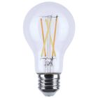 SATCO S12150 (8A19L/930WD/E26/GCYS) 8 Watt LED A19 - 3000K-2000K Warm Dimming - Medium Base - Clear Finish