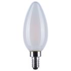 SATCO S12158 (4.5B11L/930WD/E12/GFYS) 4.5 Watt LED B11 - 3000K-2000K Warm Dimming - Candelabra Base - Frost Finish