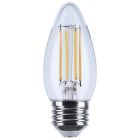 SATCO S12159 (4.5B11L/930WD/E26/GCYS) 4.5 Watt LED B11 - 3000K-2000K Warm Dimming - Medium Base - Clear Finish