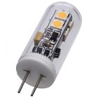 SATCO S12310 2W/LED/G4/CL/830/12V 2 Watt T4 LED - Clear Finish - Bi Pin G4 Base - 3000K - 12 Volt