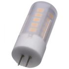 SATCO S12313 3W/LED/G4/FR/830/12V 3 Watt T5 LED - Frost Finish - Bi Pin G4 Base - 3000K - 12 Volt