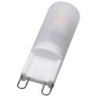 SATCO S12330 2W/LED/G9/FR/830/120V 2 Watt T4 LED - Frost Finish - G9 Base - 3000K - 120 Volt