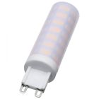 SATCO S12333 6.5W/LED/G9/FR/830/120V 6.5 Watt T6 LED - Frost Finish - G9 Base - 3000K - 120 Volt