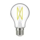 SATCO S12425 10.5A19/CL/LED/E26/950/120V;10.5 Watt LED A19; Clear; Medium Base; 5000K; 90 CRI; 120 Volt