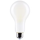 SATCO S12451 21A23/FR/LED/E26/840/120V/ND 21 Watt; A23 LED; Frost Finish; Medium base; 4000K; 120 Volt