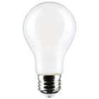 SATCO S12467 8A19/SW/LED/E26/930/4PK/120V 8 Watt A19 LED; Soft White; 3000K; Medium Base; 120 Volt; 4-Pack