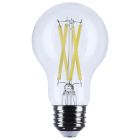 SATCO S12469 (10.5A19/CL/LED/E26/935/120V) 10.5 Watt A19 LED - Medium Base - Clear - 3500K CCT - 120 Volt