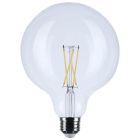 SATCO S12487 (8G40/CL/LED/E26/927/120V) 8 Watt G40 LED - Medium Base - Clear - 2700K CCT - 120 Volt