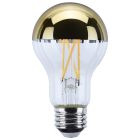 SATCO S12540 (12A19/GOLD/LED/927/120V) 12 Watt A19 LED - Medium Base - 2700K CCT - Gold Crown - 100 Watt Replacement