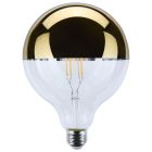 SATCO S12546 (8G40/GOLD/LED/927/120V) 8 Watt G40 LED - Medium Base - 2700K CCT - Gold Crown - 100 Watt Replacement