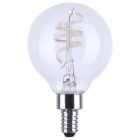 SATCO S12561 (4G16.5/CL/LED-GF/COIL/930/E12) 4 Watt G16.5 LED - Reminiscent - Flex Gray Coil Filament - E12 - 3000K - 120 Volt